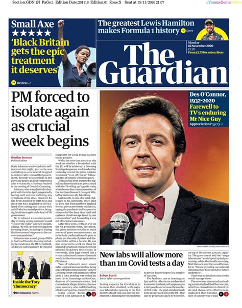 guardian today's latest news